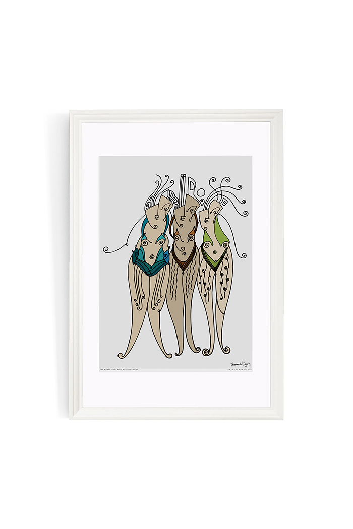 Mezdeke 98x68 cm (Çerçeveli)