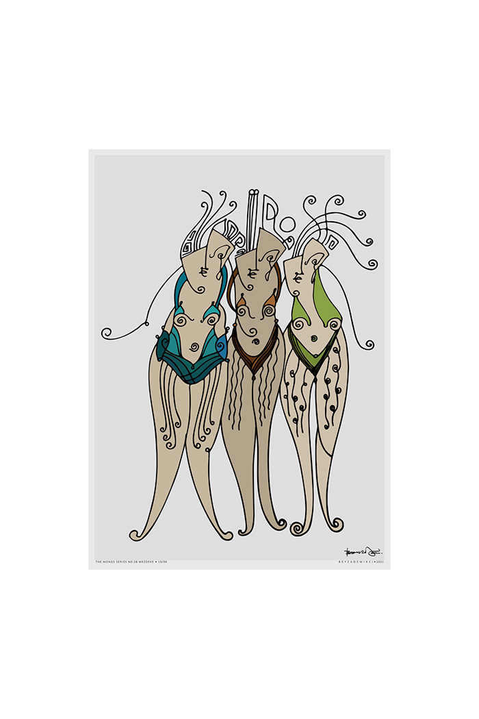 Mezdeke 70x50 cm (Çerçevesiz)