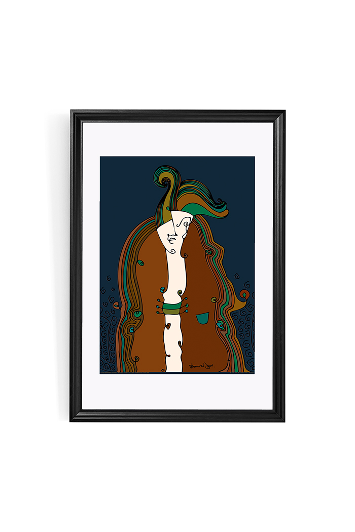 Çellist Torado 98x68 cm (Çerçeveli)