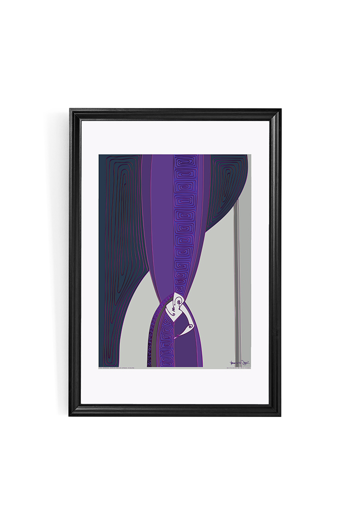 Sahne 98x68 cm (Çerçeveli)