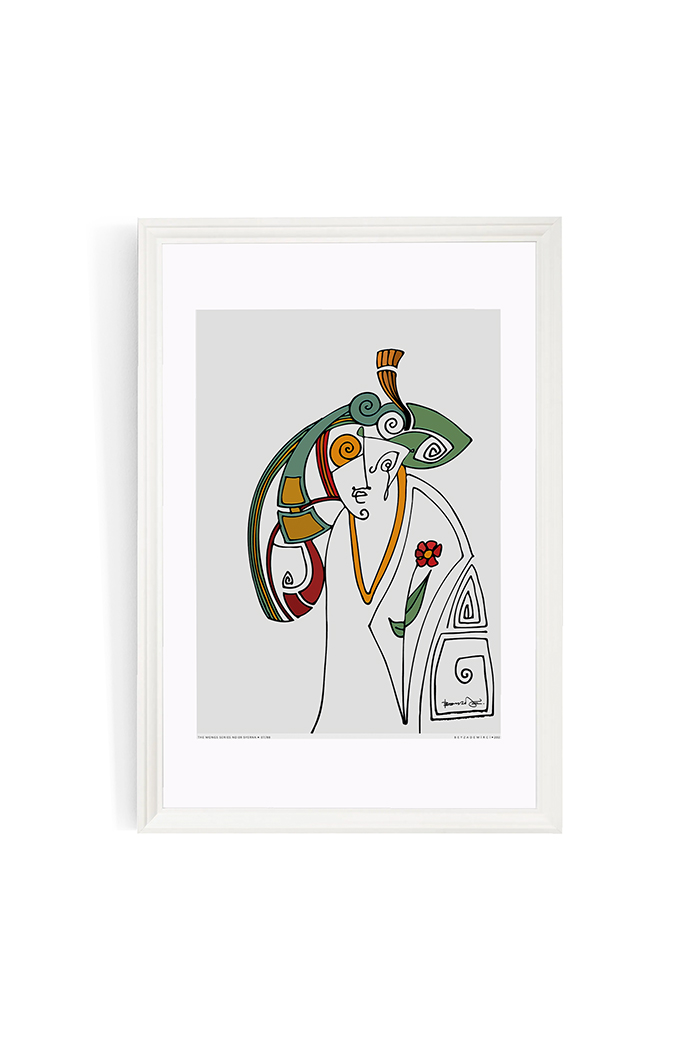 Syerna 98x68 cm (Çerçeveli)