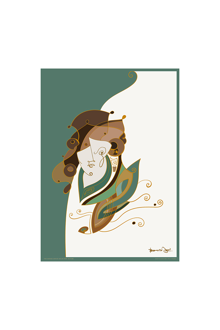 Pery 70x50 cm (Çerçevesiz)