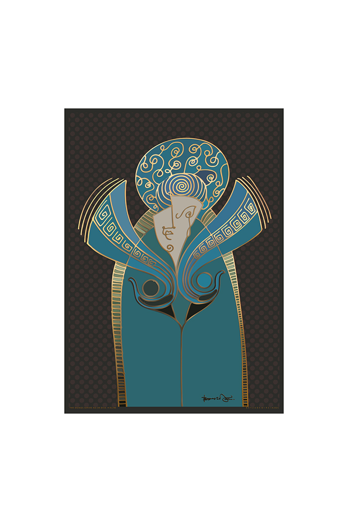 Diva 70x50 cm (Çerçevesiz)