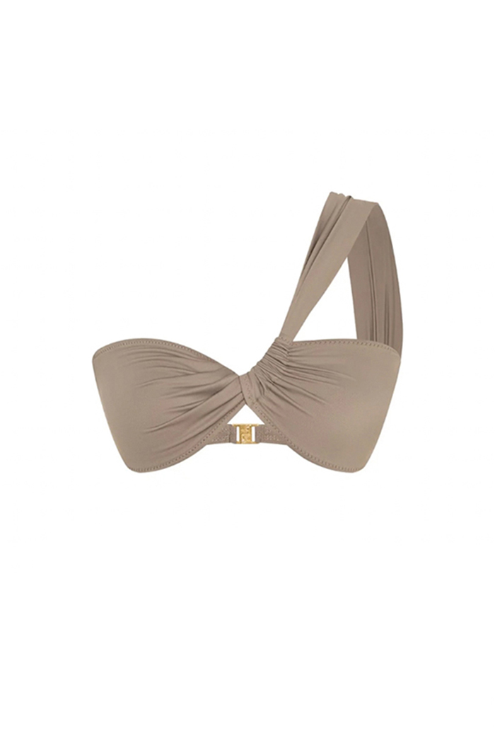 Helena Vizon Tek Omuz Bikini Üstü