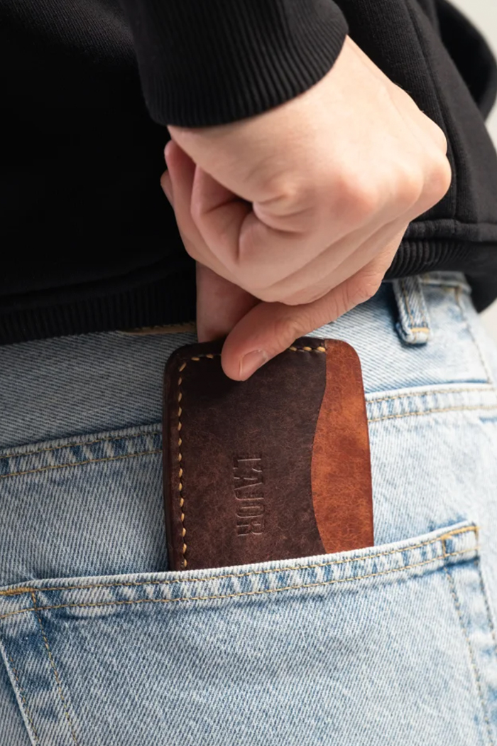 Card Holder Kahverengi