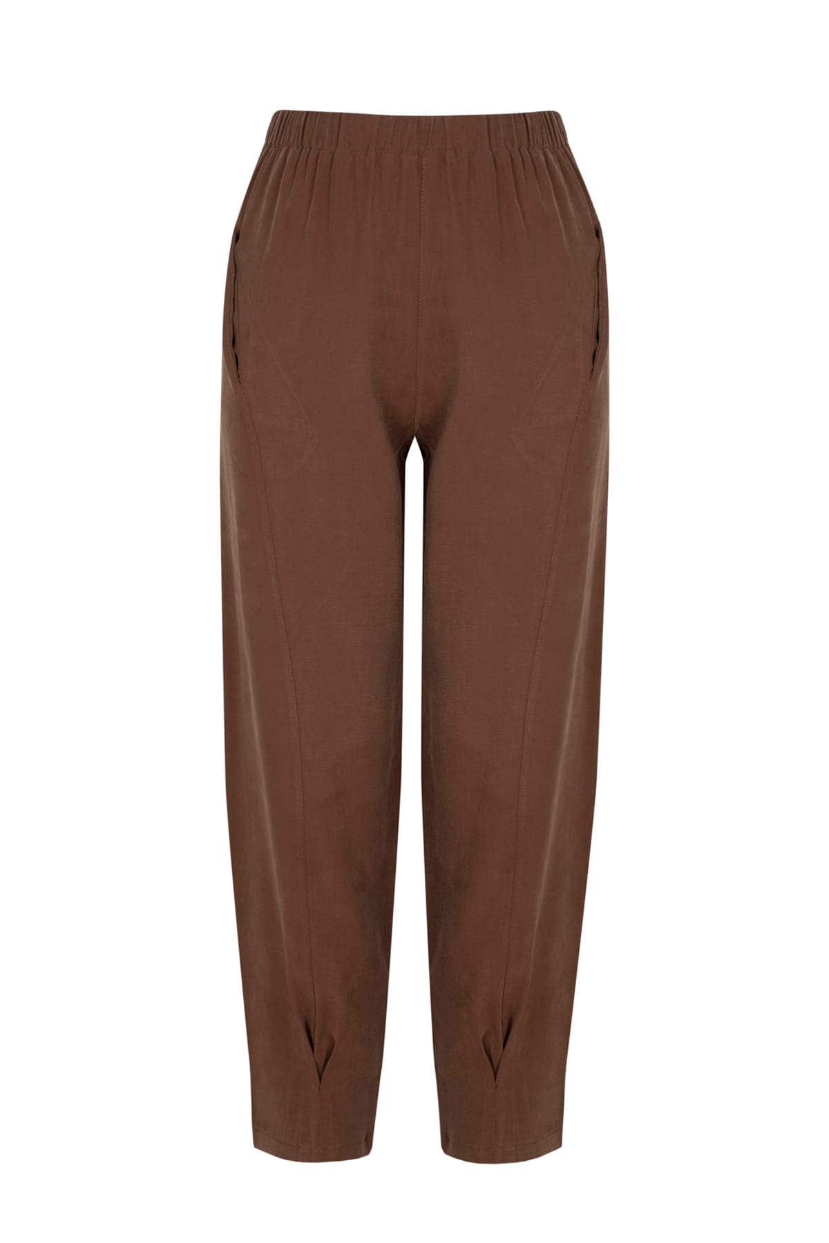 Gentle Kahve Fit Pantolon