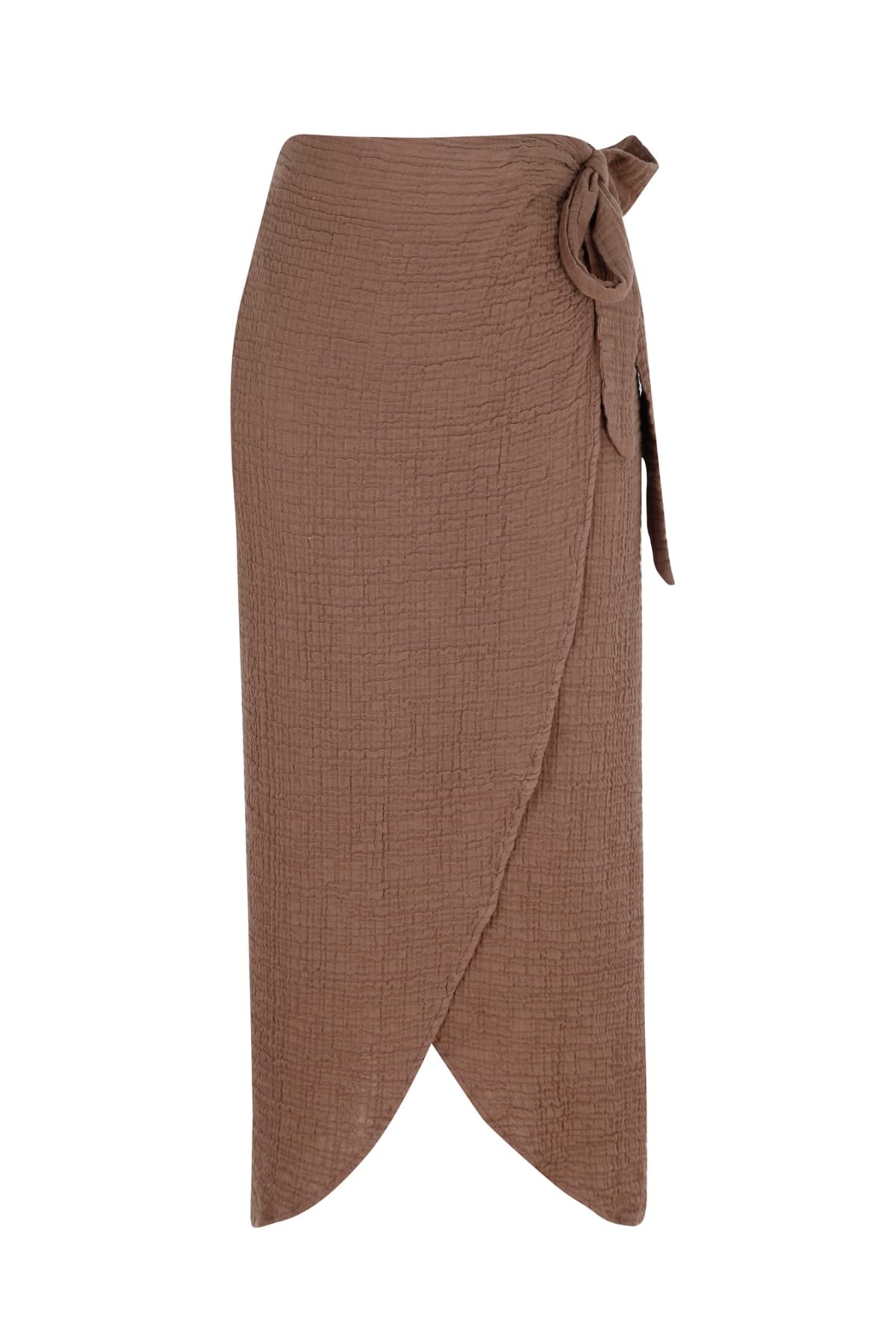 Muse Touch Kruvaze Kahve Etek