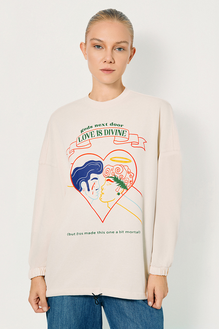 Love is Divine (Uzun Kol) Bej