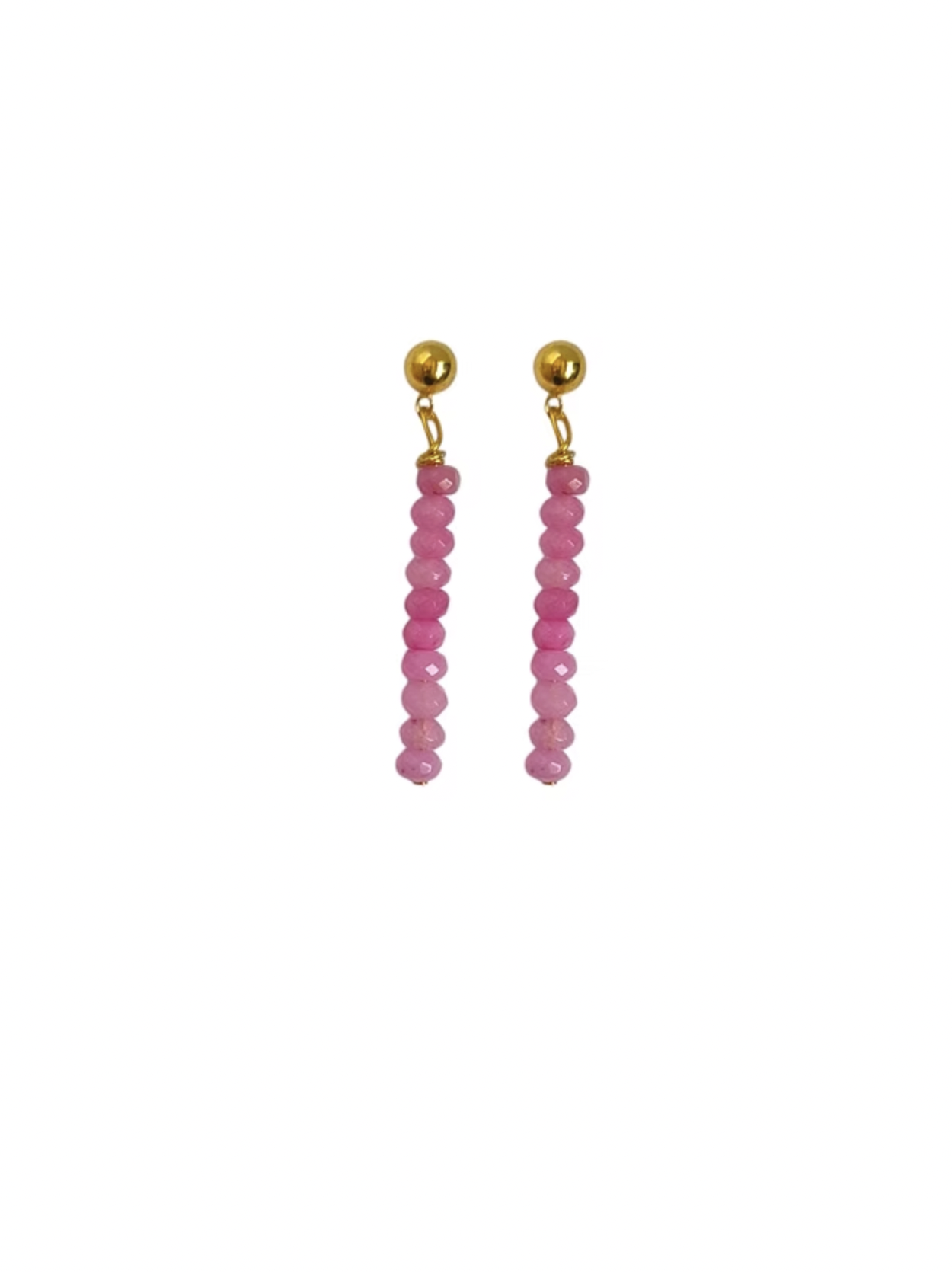 Alina Earring- Pembe