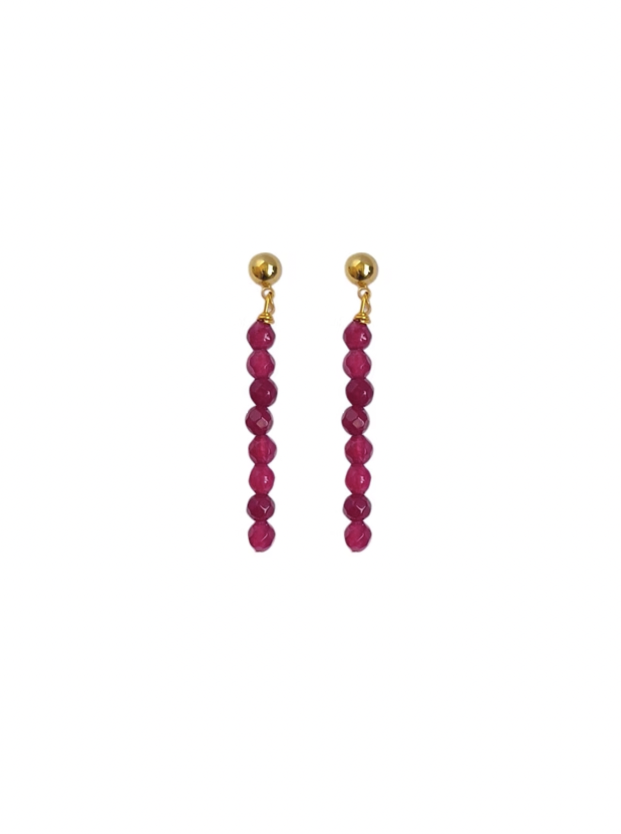 Alina Earring- Kırmızı