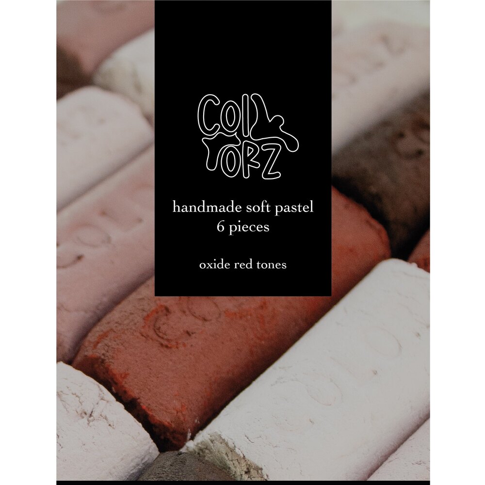 COLORZ EL YAPIMI TOZ PASTEL SETİ – OKSİT KIRMIZI TONLARI