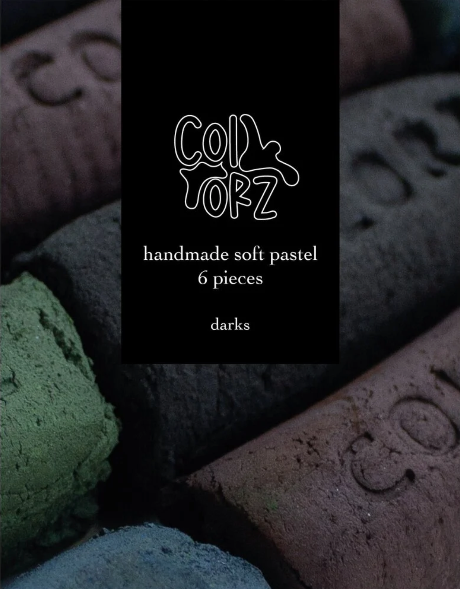 COLORZ EL YAPIMI TOZ PASTEL SETİ – KOYU TONLAR