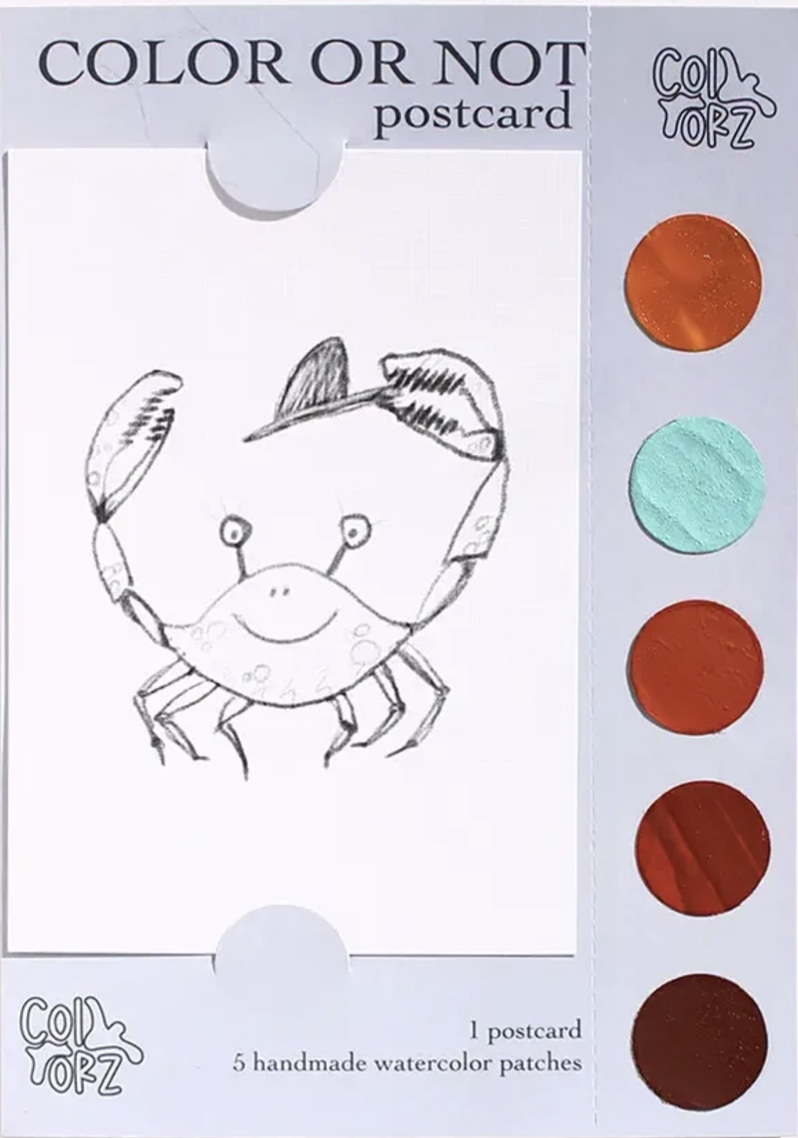 COLOR OR NOT KARTPOSTAL – Yengeç (Çocuk Serisi)