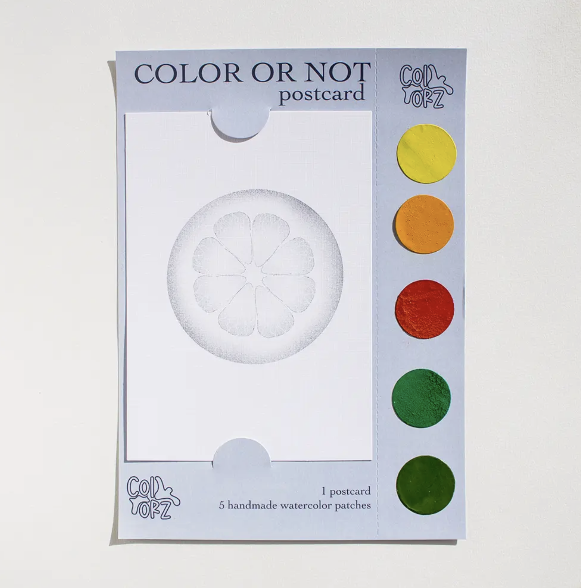 COLOR OR NOT KARTPOSTAL – Turunç (Detox Serisi)