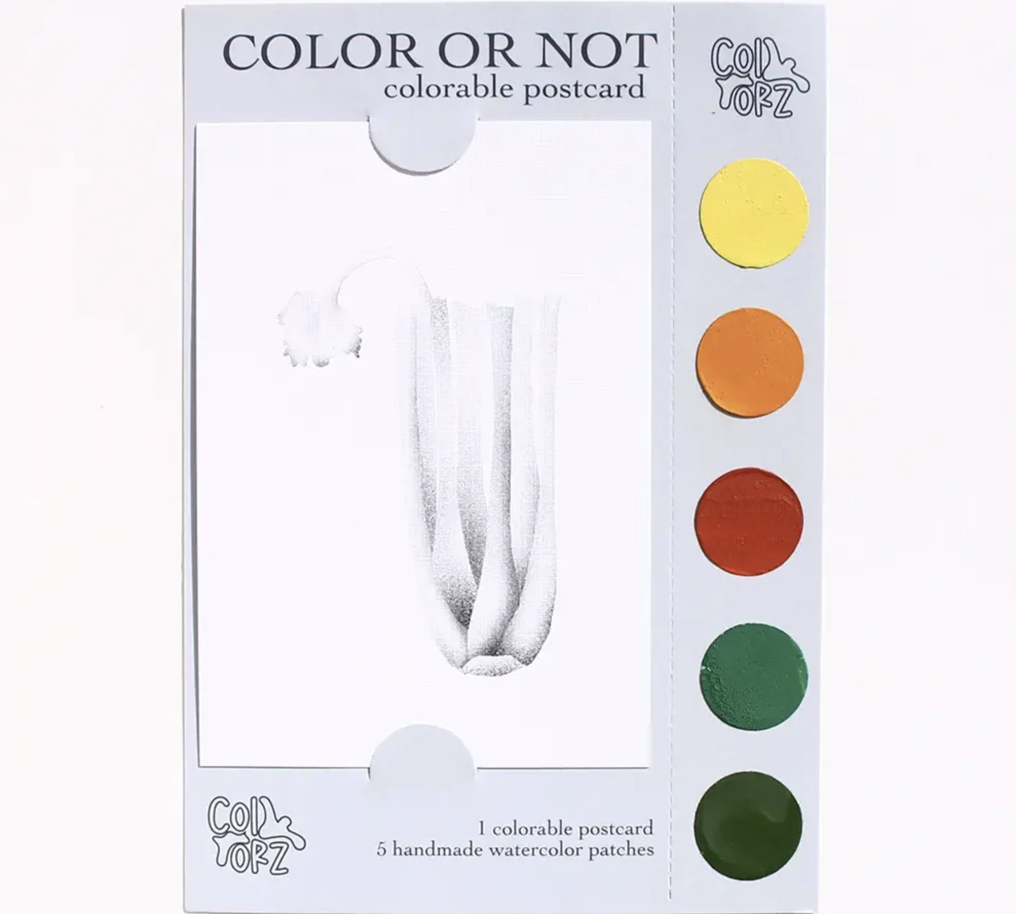 COLOR OR NOT KARTPOSTAL – Kereviz (Detox Serisi)