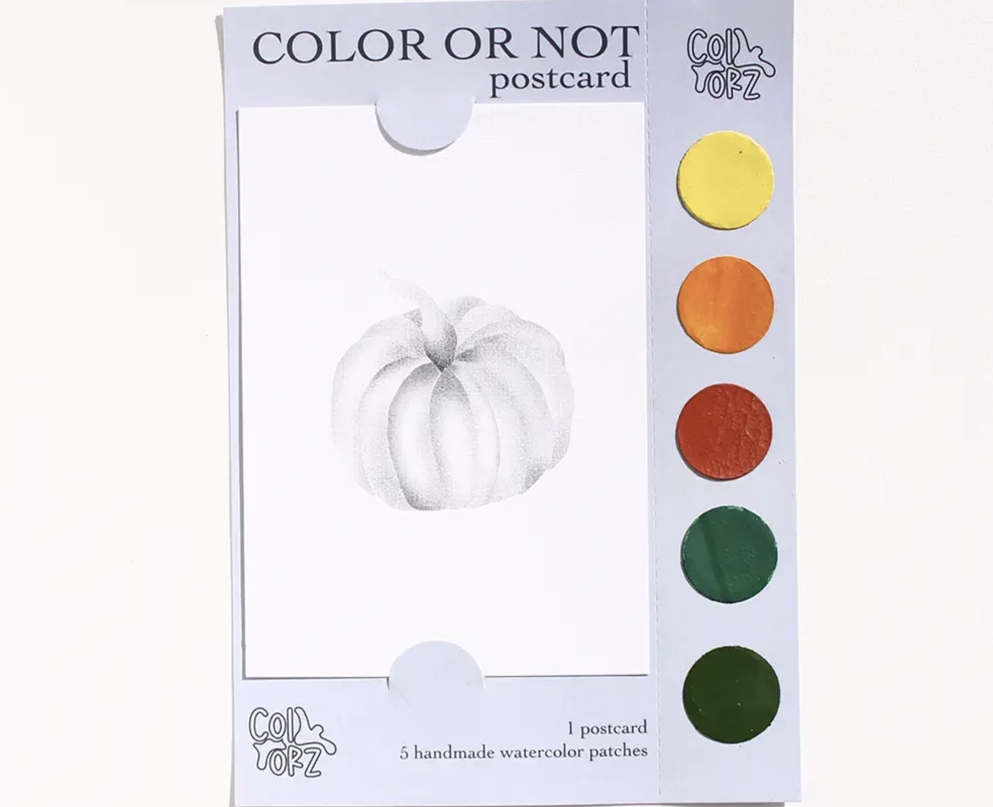 COLOR OR NOT KARTPOSTAL – Kabak (Detox Serisi)