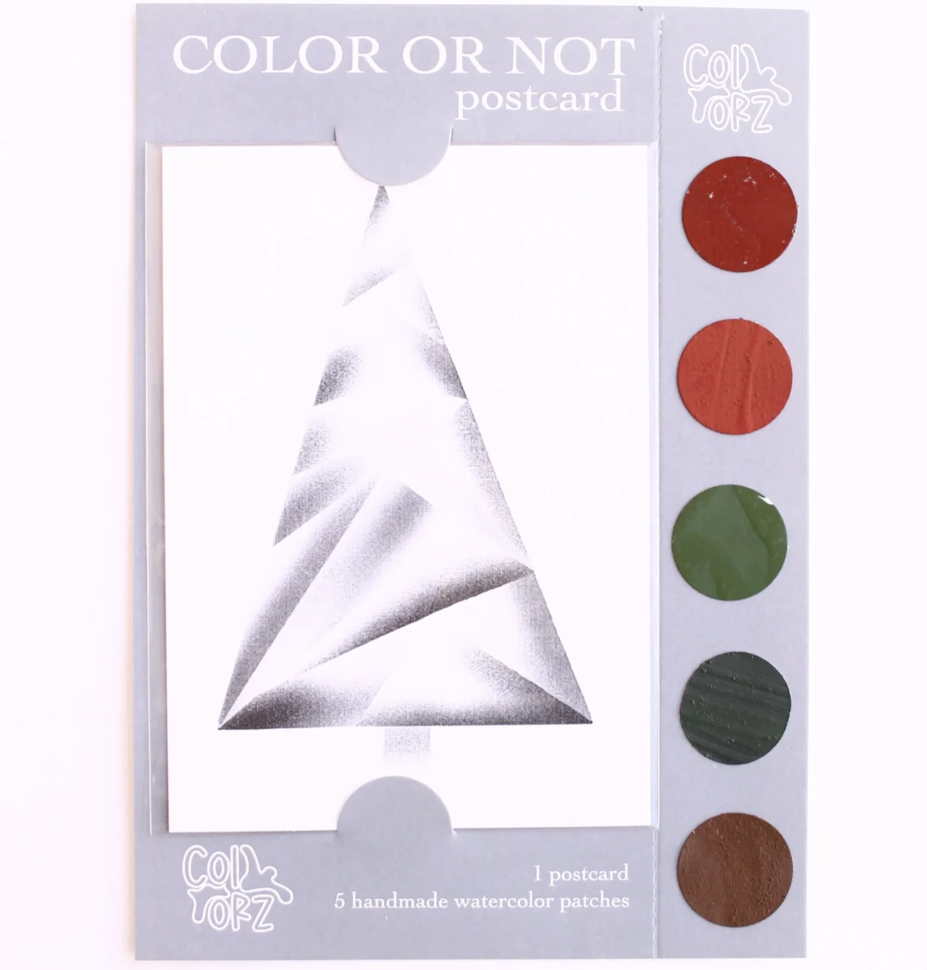 COLOR OR NOT KARTPOSTAL – Çam Ağacı (Yeni Yıl Serisi)