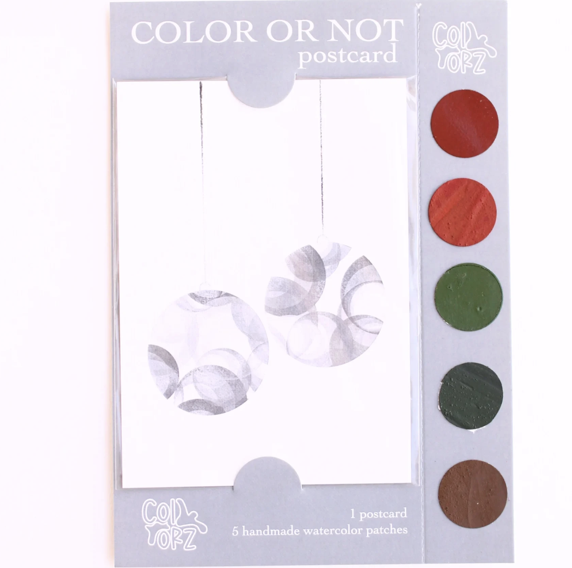 COLOR OR NOT KARTPOSTAL – Ağaç Süsü (Yeni Yıl Serisi)