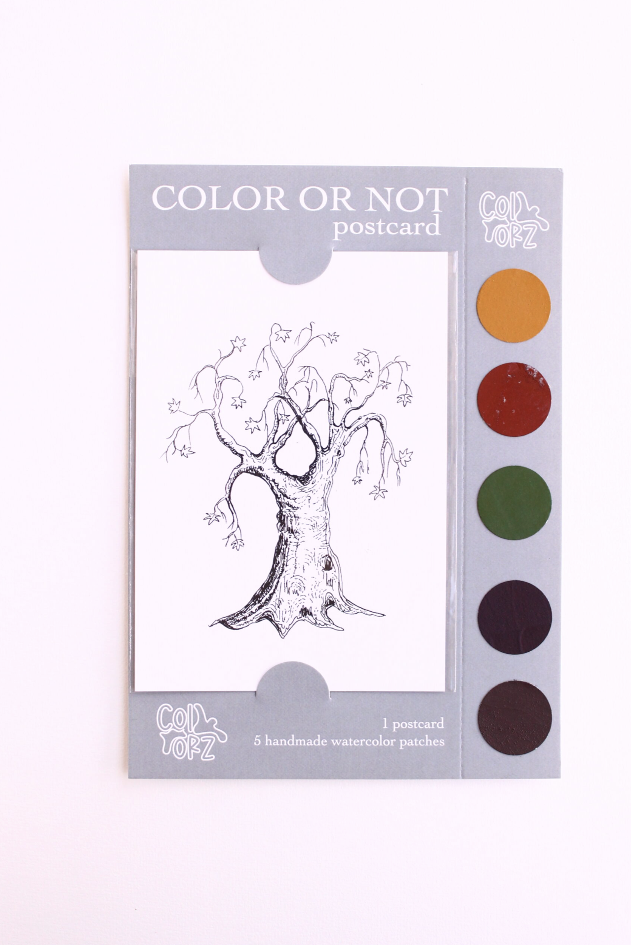 COLOR OR NOT KARTPOSTAL – Ağaç