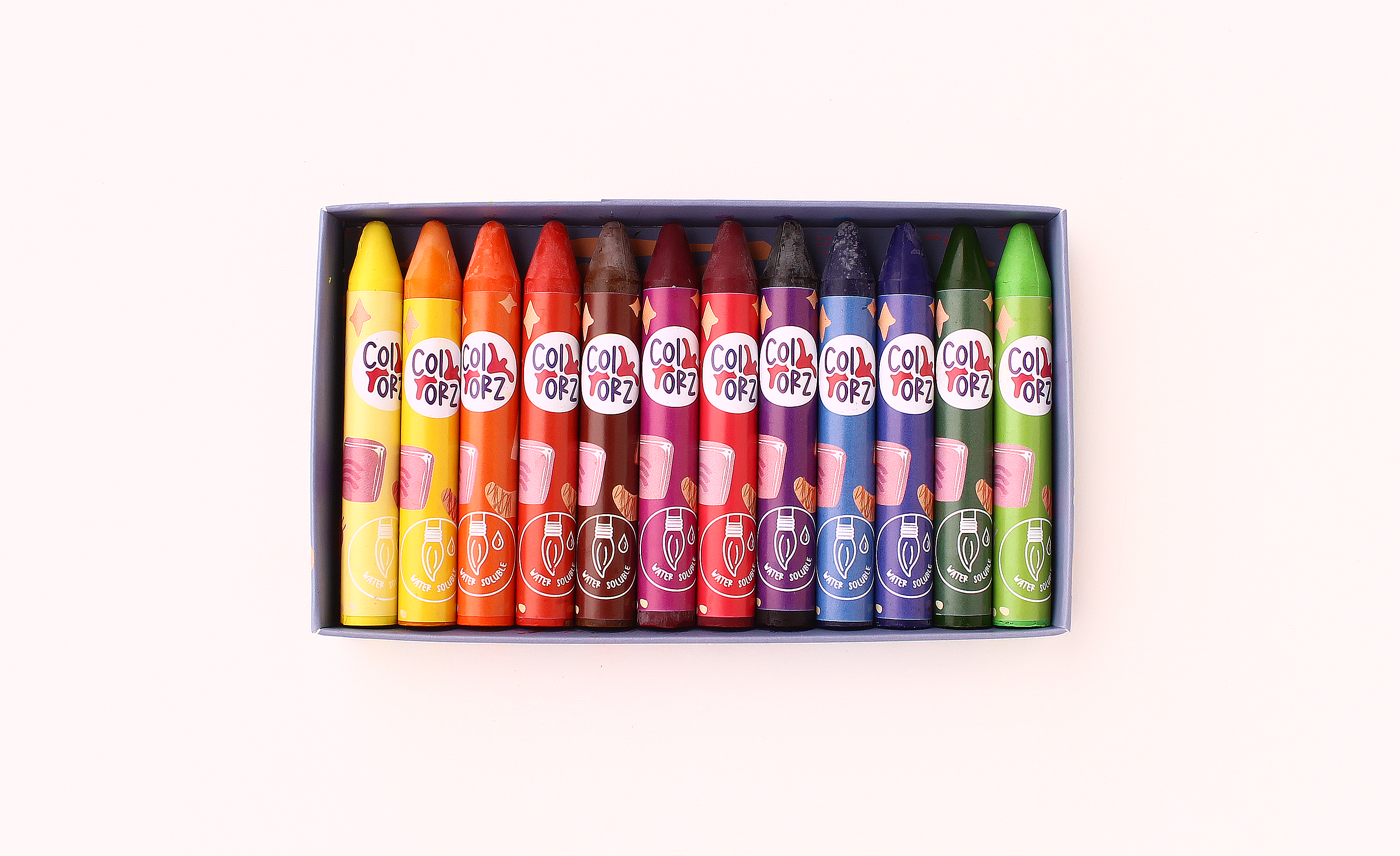 SULANDIRILABİLİR VEGAN KALEM PASTEL BOYA SETİ (AQUACOLORZ)