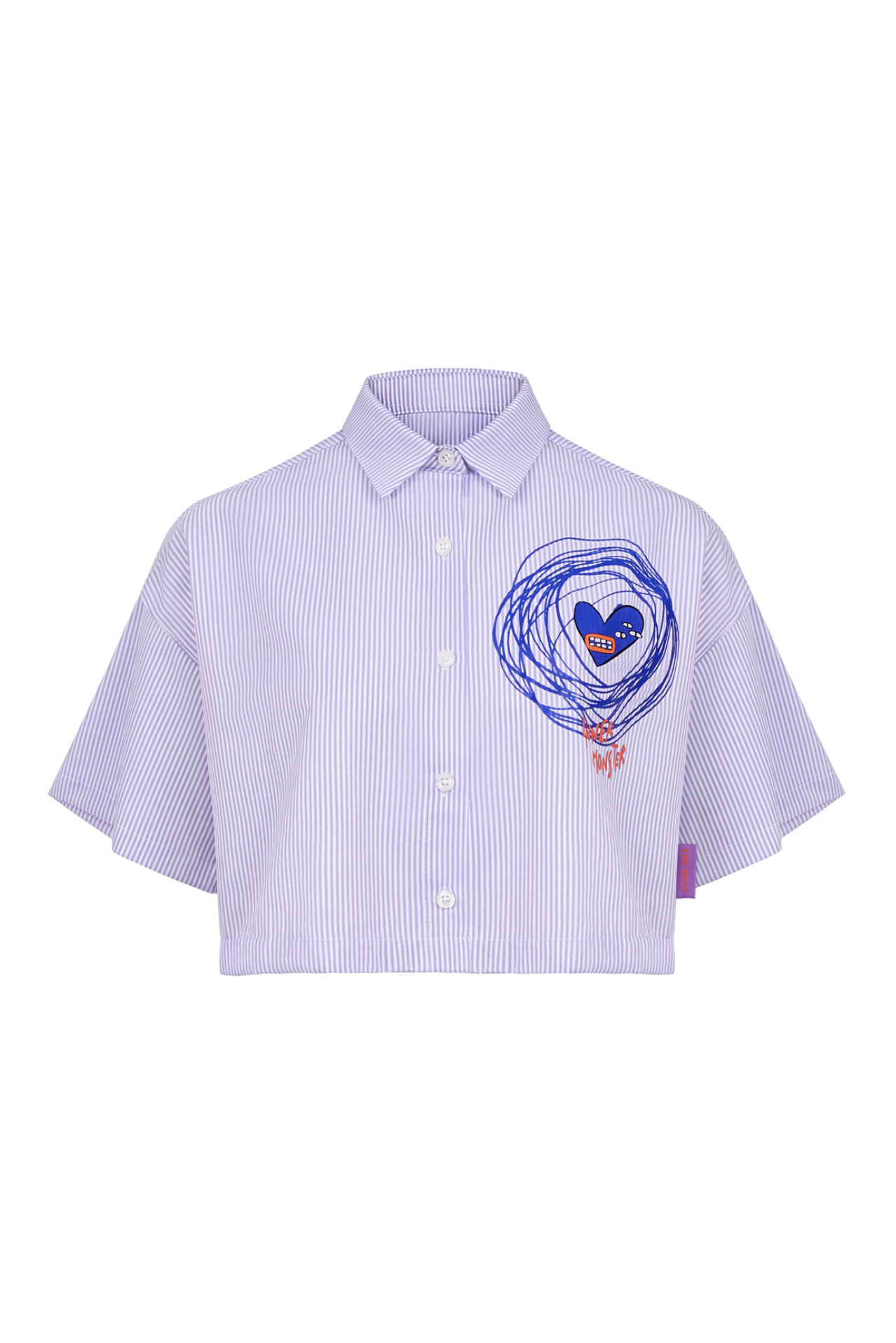 Inner Monster Crop Gömlek