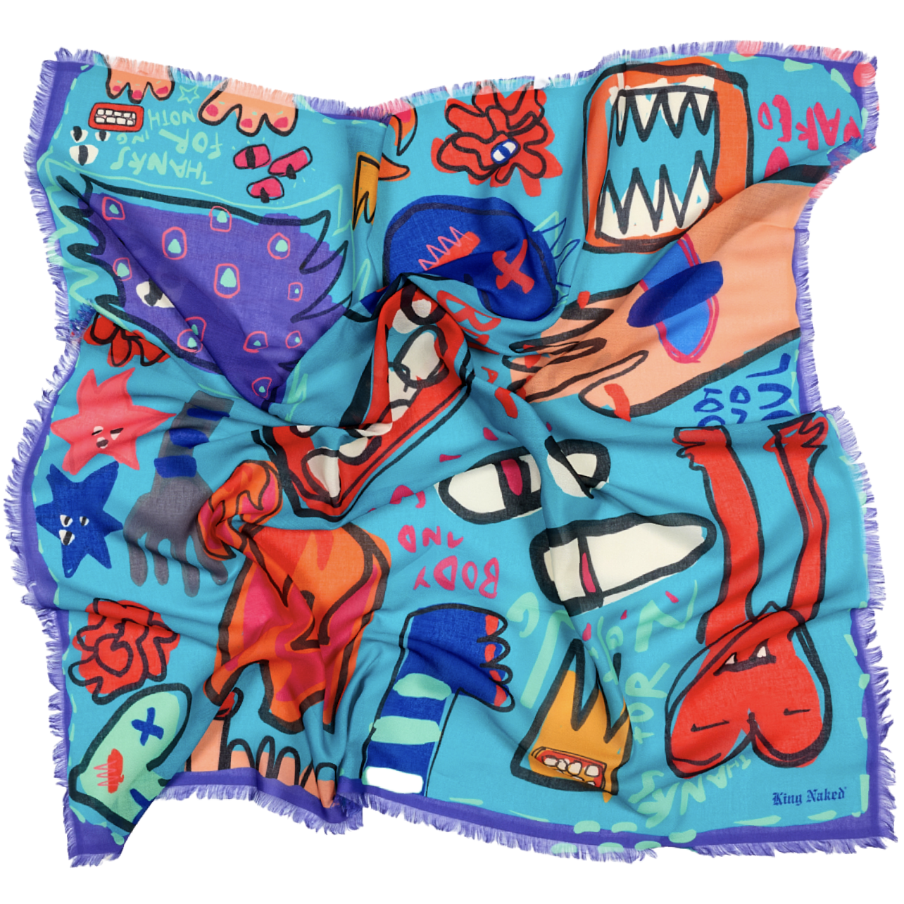 Body and Soul Kare Şal