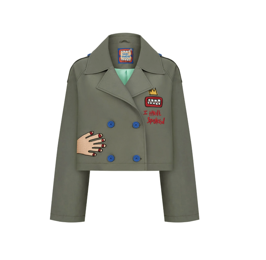 Vox Veil Kısa Trenchcoat