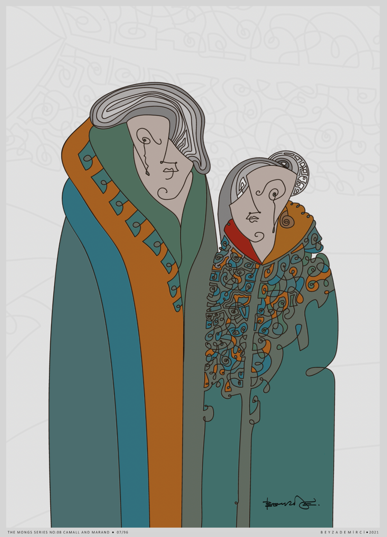 Camall Marand 70×50 cm (Çerçevesiz)