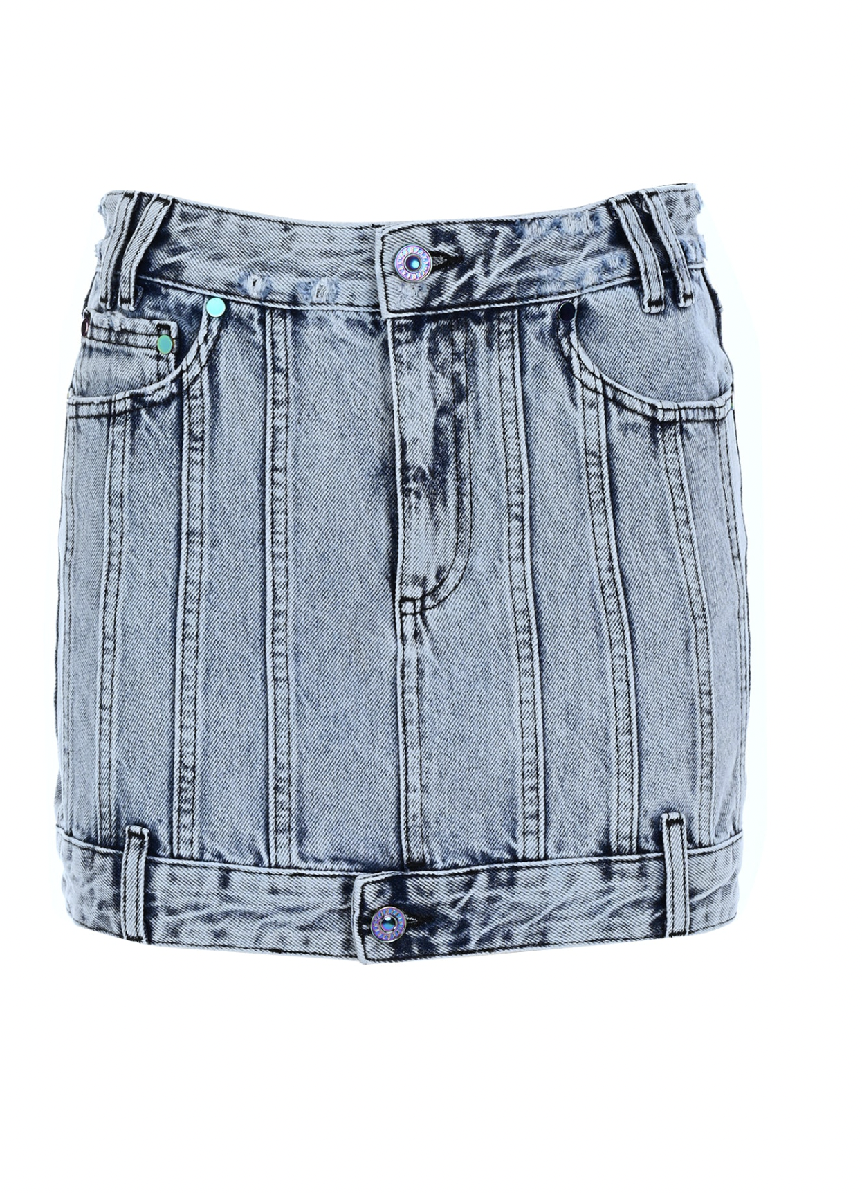 MALIBU DRESS - VINTAGE BLUE WASH