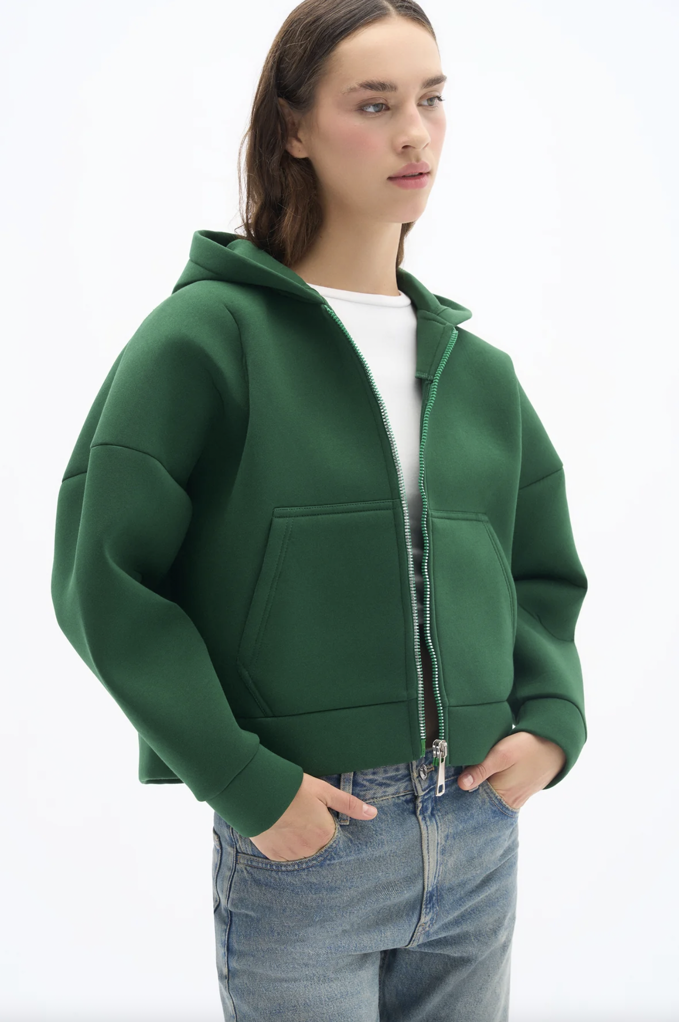 Yeşil Surge Scuba Ceket