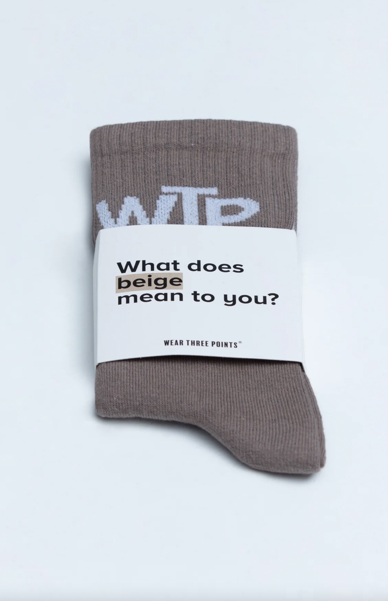 WTP Kahverengi Çorap