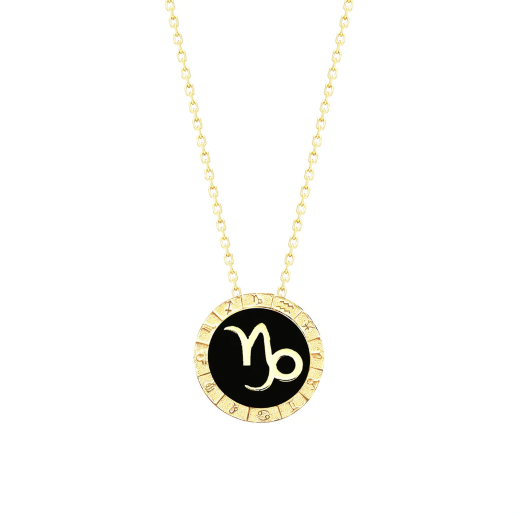 Capricorn Horoscope Necklace