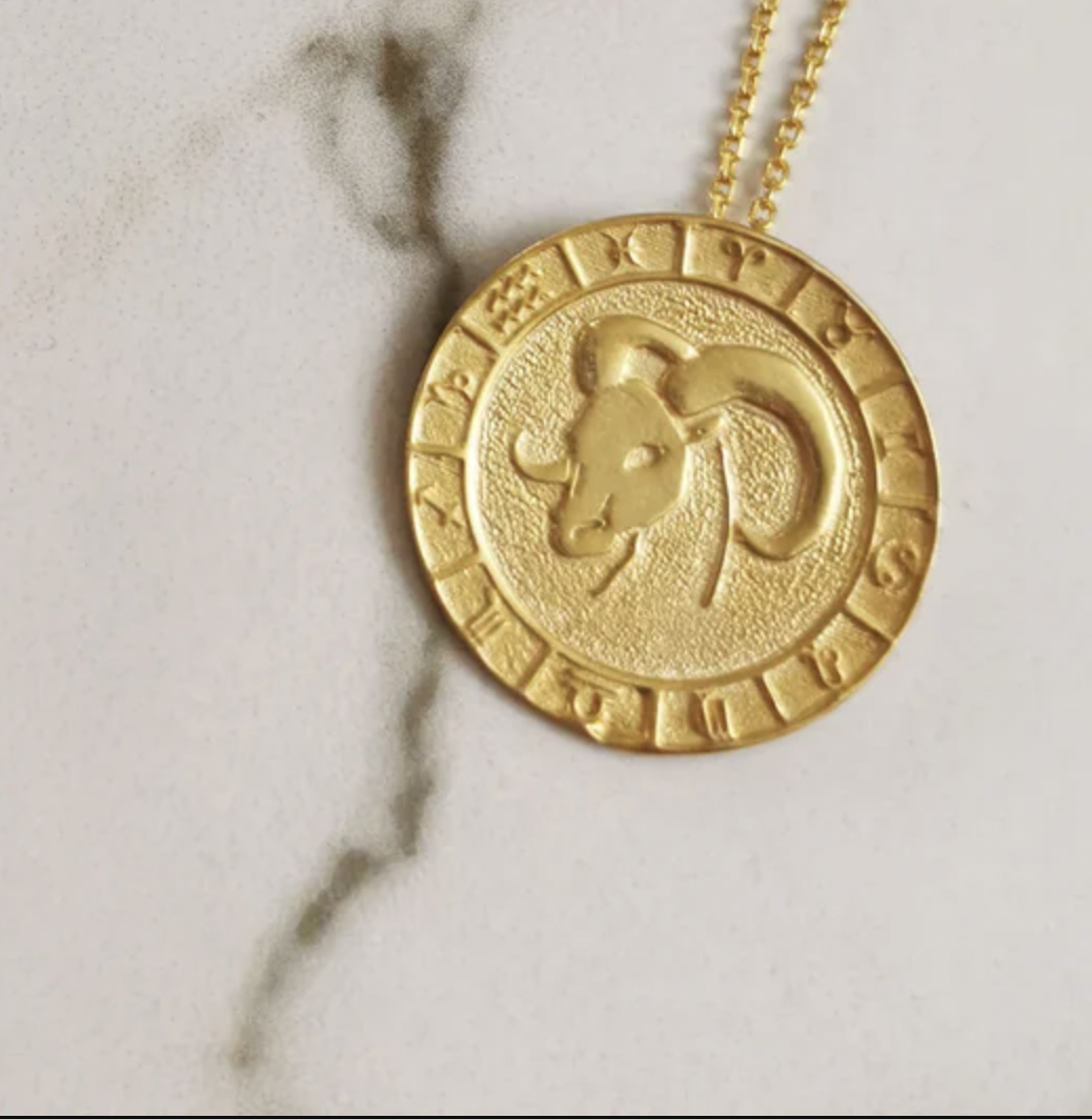 Aries Zodiac Necklace