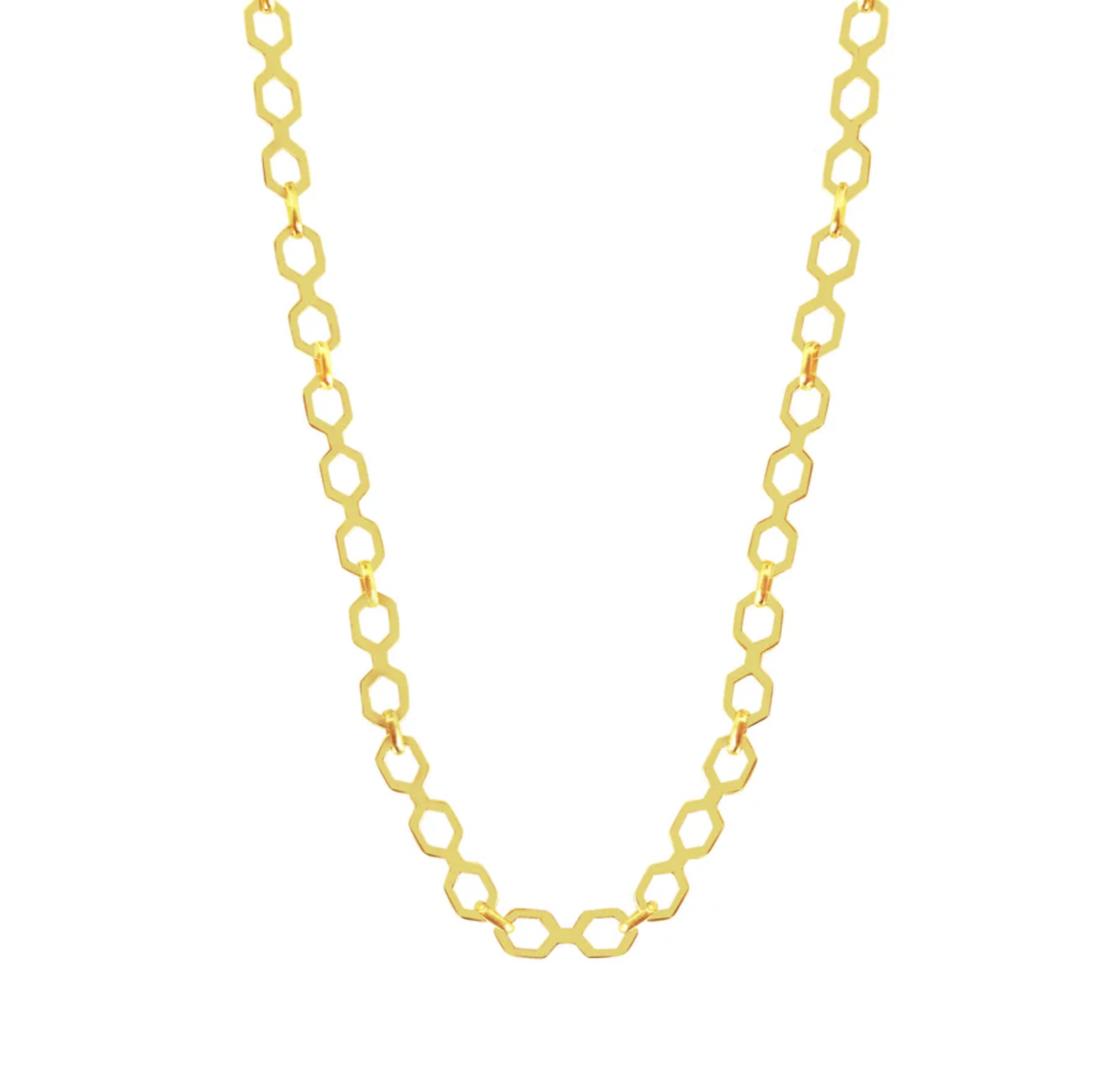Honeycomb Chain Necklace