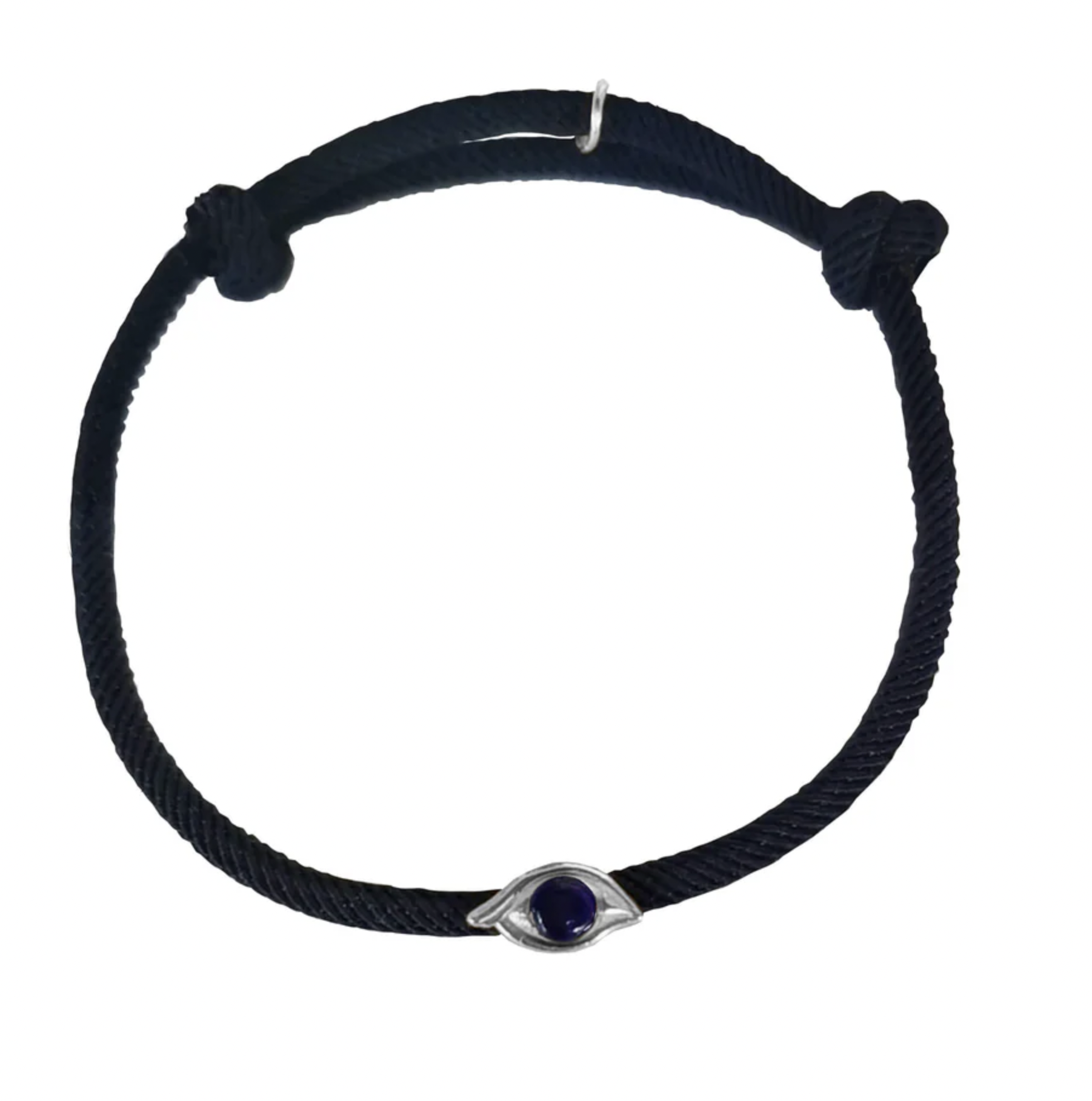 Navy Blue Evil Eye Bracelet