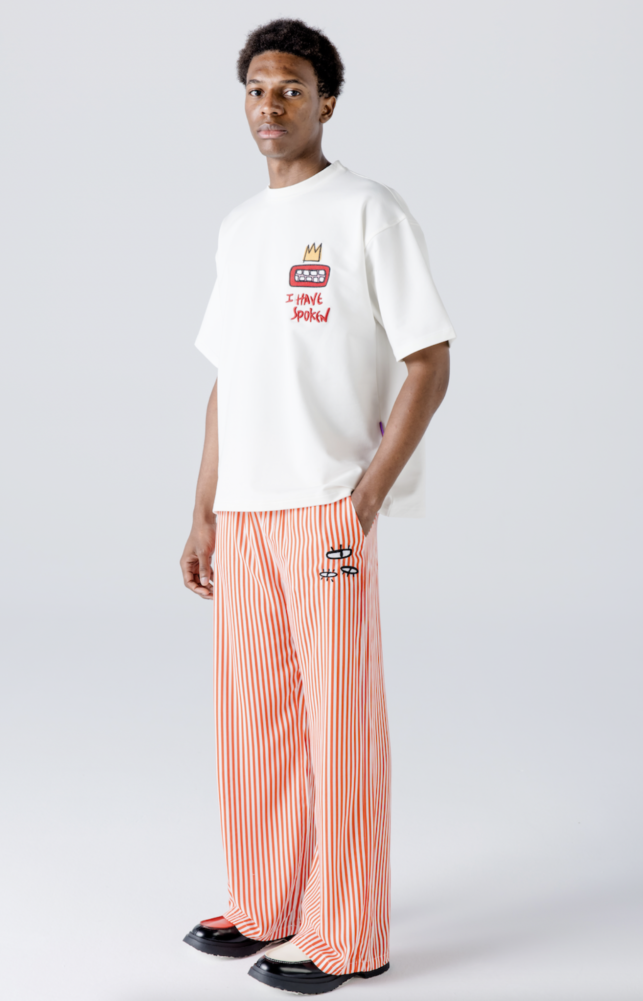 Spoken Unisex Tshirt Beyaz