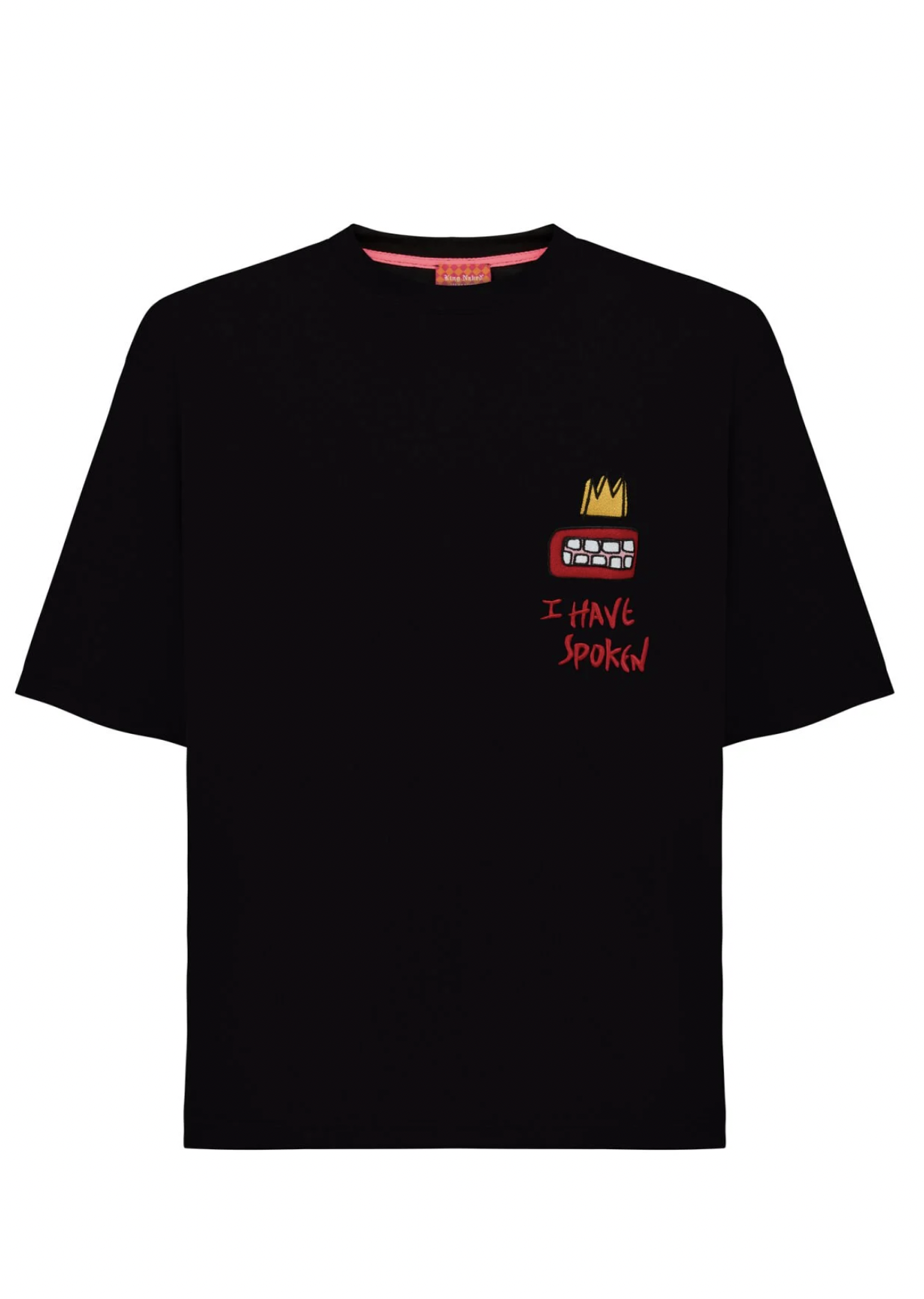 Spoken Unisex Tshirt Siyah