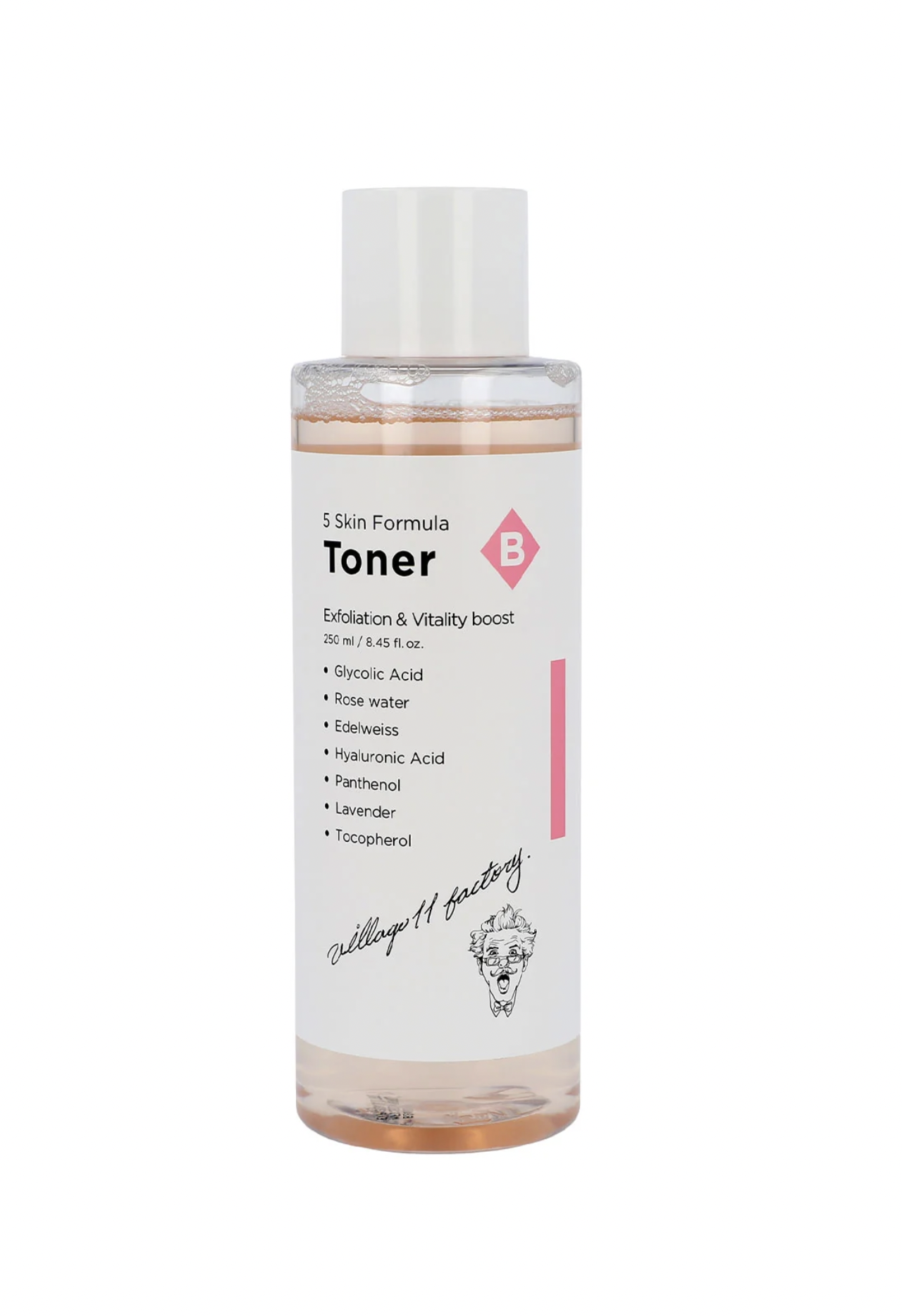 B Skin Formula Toner 250ml Arındırıcı, Canlandırıcı ve Sıkılaştırıcı Gül & Glikolik Asit Tonik