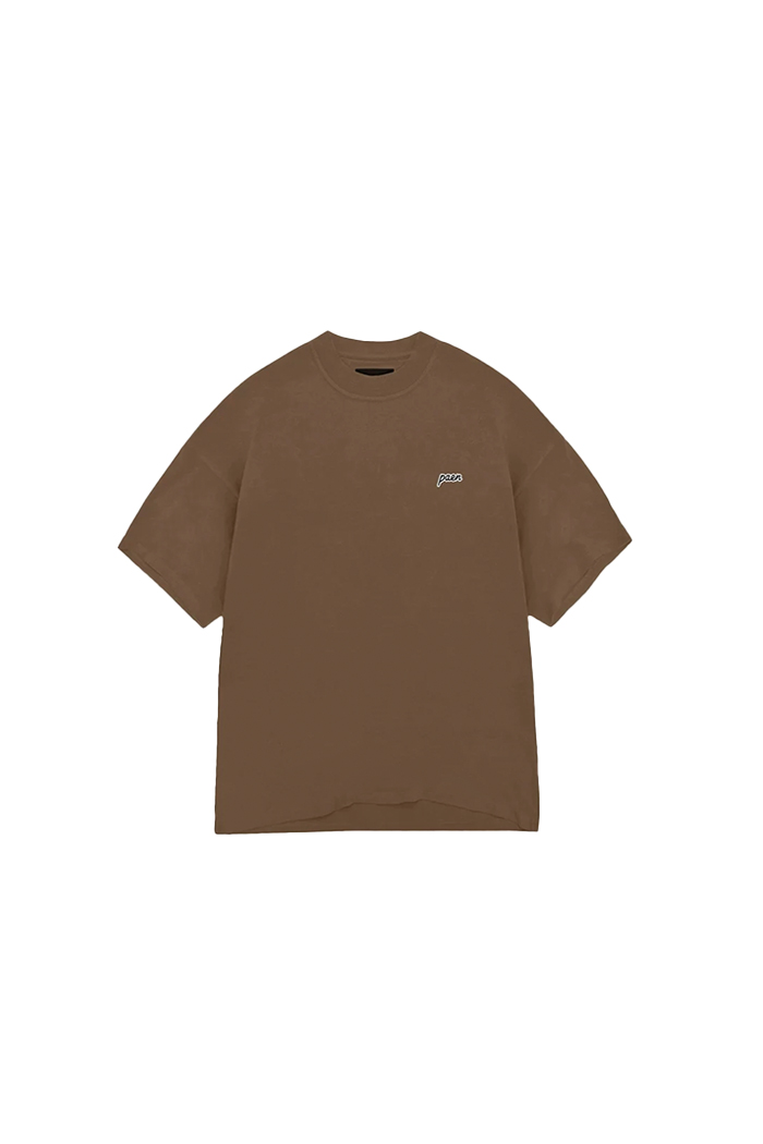 PAEN Basic Kahverengi Unisex Oversize T-shirt