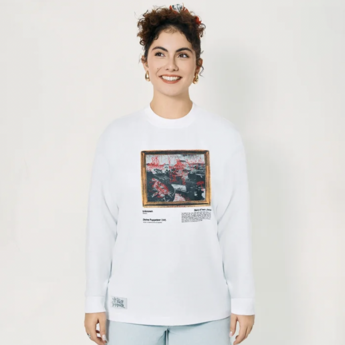 Divine Puppeteer Tişört-Beyaz