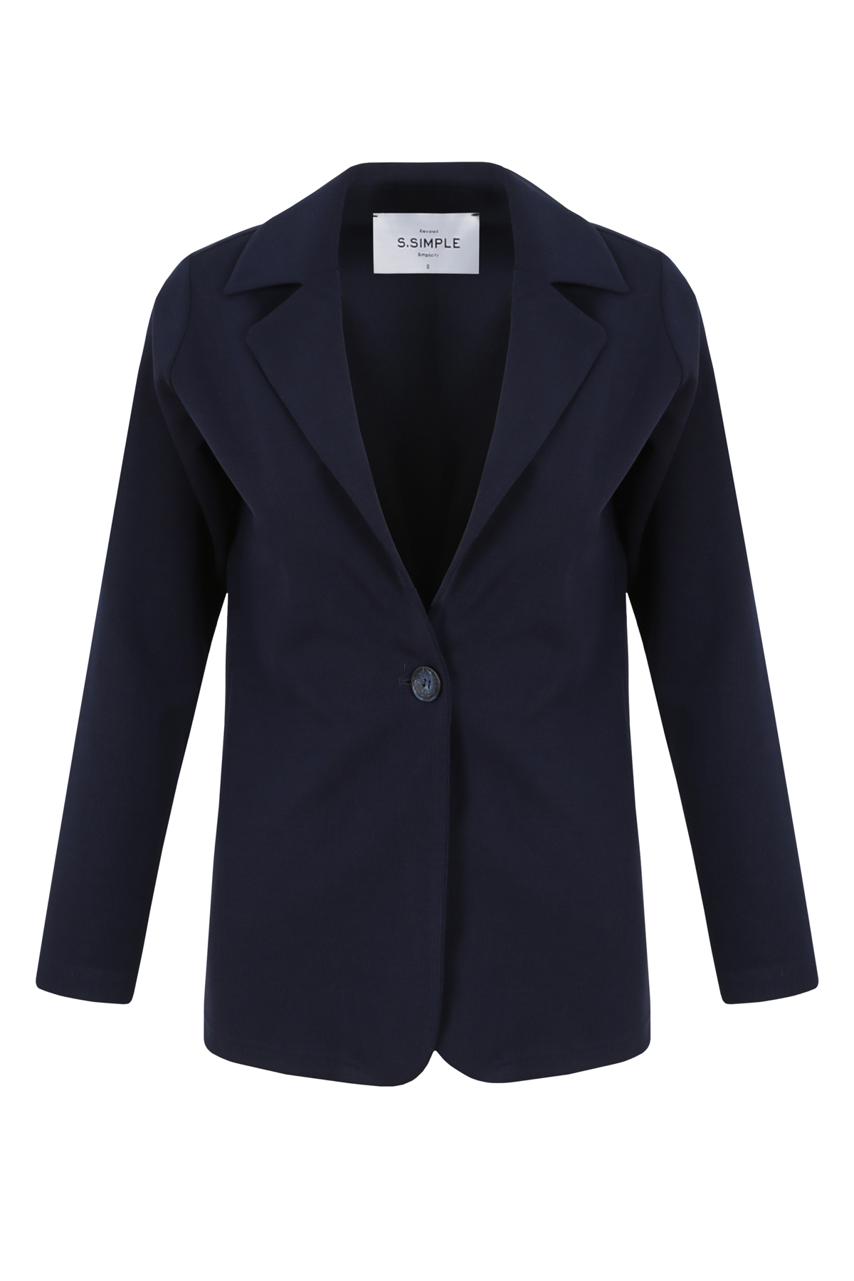 Core Klasik Tek Düğme Lacivert Ceket