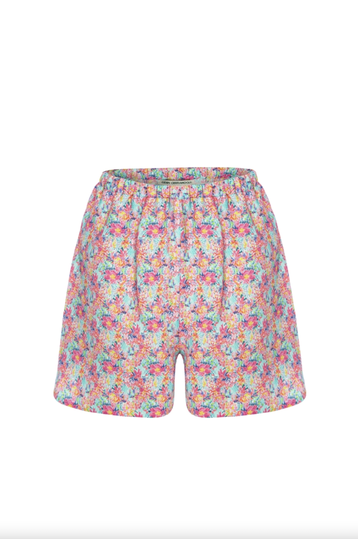 Çiçekli Cosmopolly Keten Şort