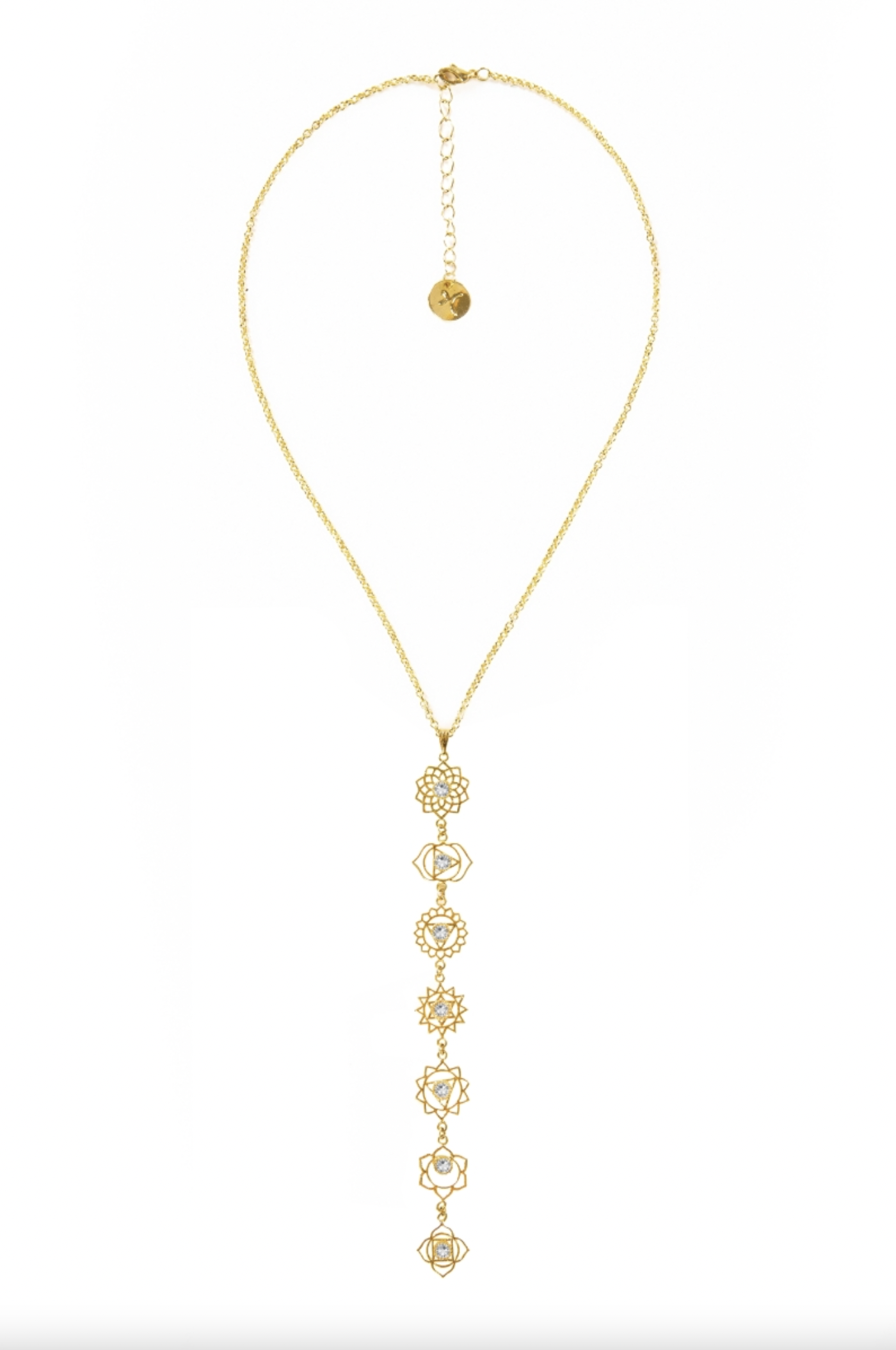 NOVA Altın Kaplama Çakra Kolye