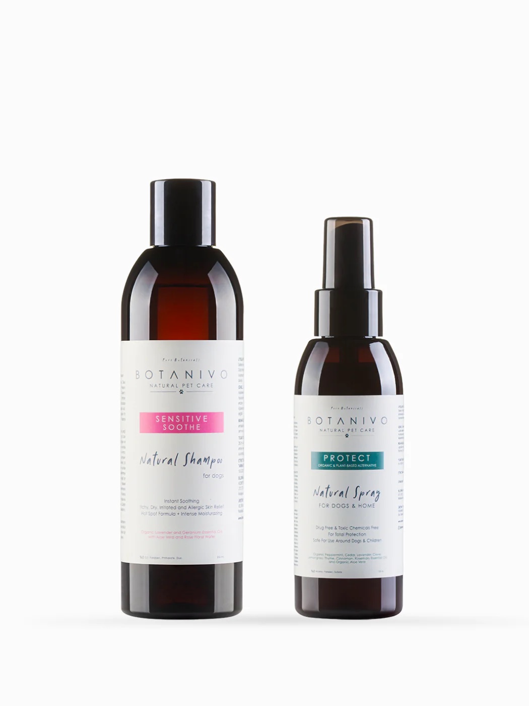 Köpekler İçin Pire & Kene Karşıtı Sprey ve Şampuan Tam Bakım Seti