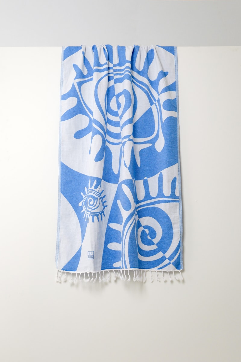 RAx Mavi El Dokuması Peştamal