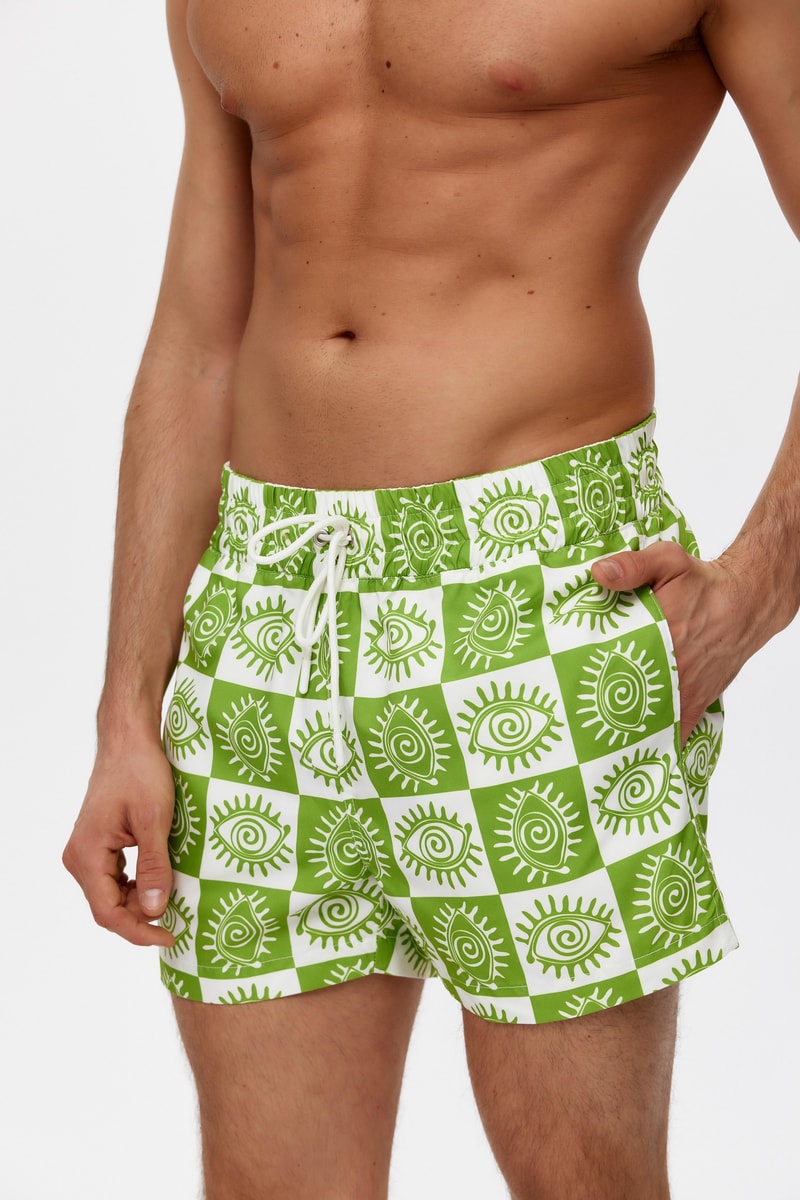 RAx Yeşil Deniz Şortu