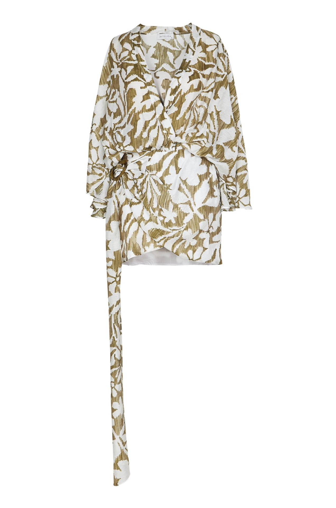 Mireya Floral Print Co-Ord Set in Green