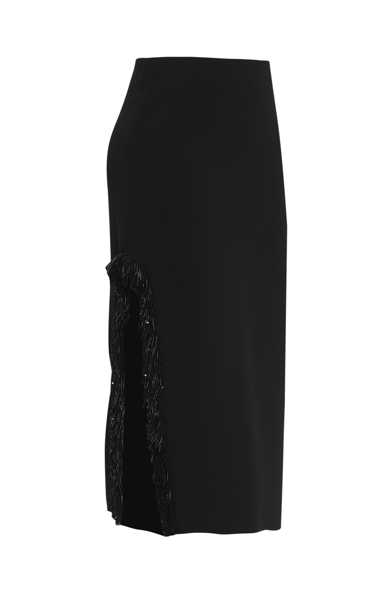 Embellished Cut-out Midi Skirt