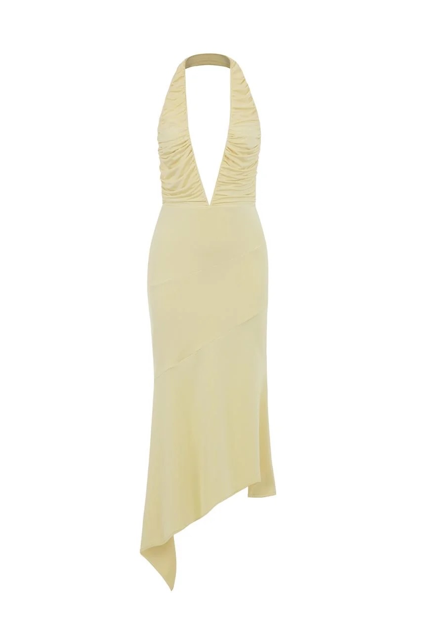 Alicia Butter Yellow Dress