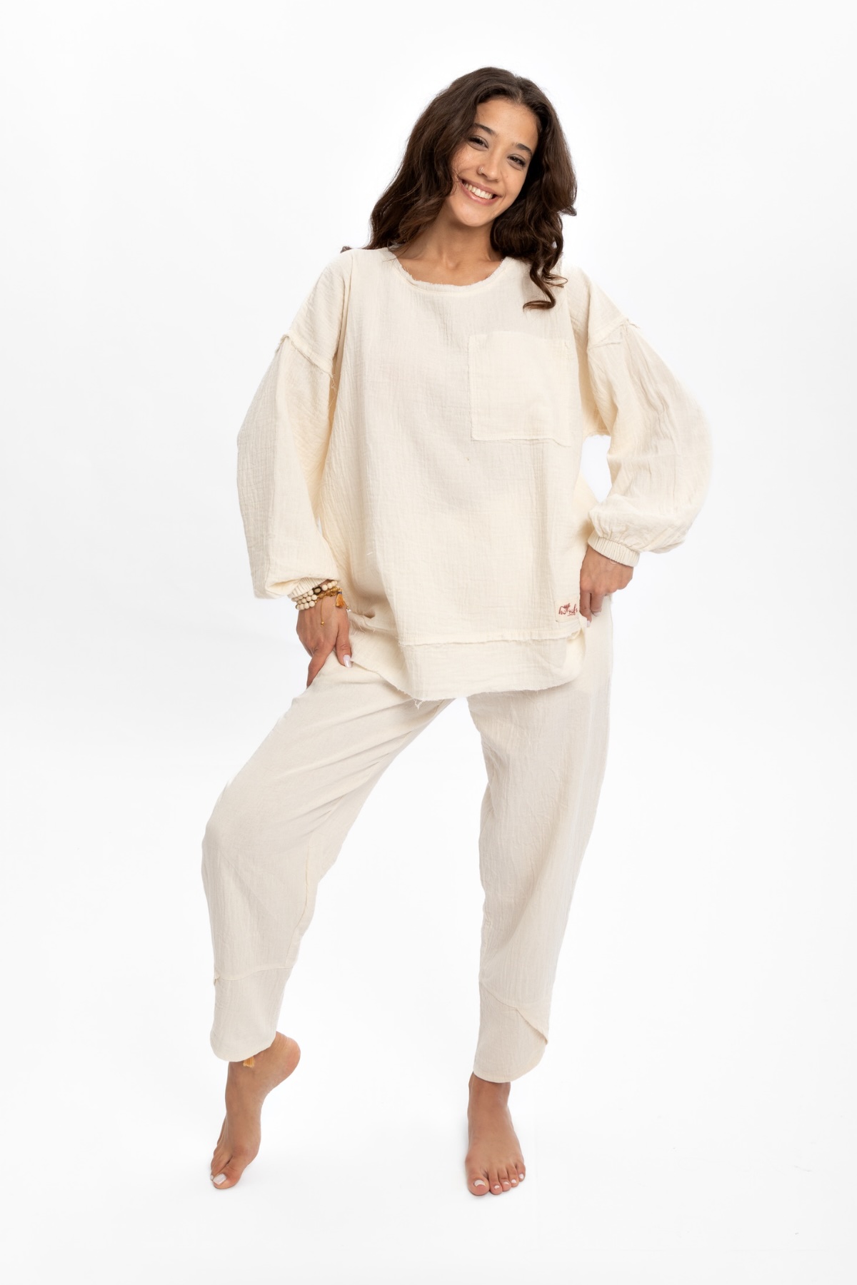 Holly Naturel Sweatshirt